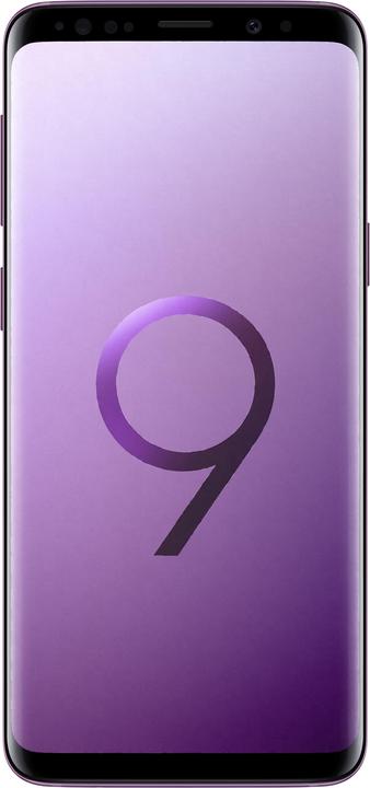 Actual product image Samsung Galaxy S9 (64 GB, Lilac Purple, 5.80", Hybrid Dual SIM, 12 Mpx, 4G)