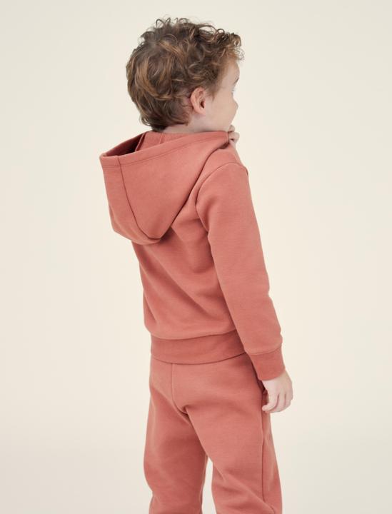 Actual product image Domyos Hooded jacket for babies/toddlers - terracotta (122)