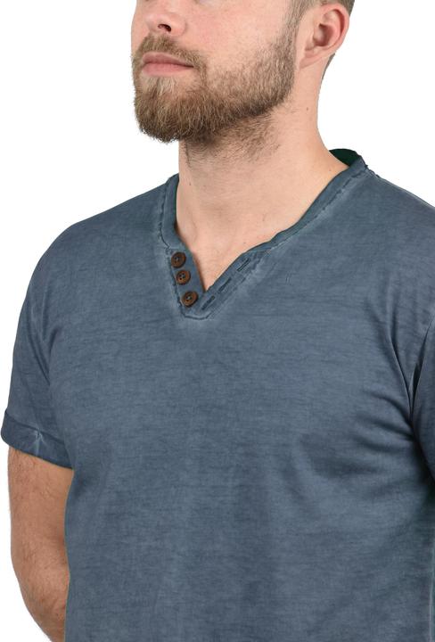 Immagine prodotto Solid Tino T-Shirt A Maniche Corte Maglietta Da Uomo Con Collo A V In Cotone 100% (M)