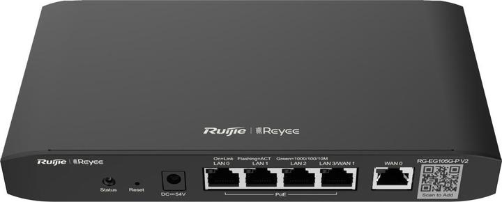 Actual product image Ruijie Reyee 5 Rj45 Ethernet Gigabit Ports Cloud Managed