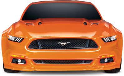 Produktbild Traxxas ford mustang gt orange rtr mit tq 2.4ghz 1/10 awd supercar (ohne akku/lader) (ARR Almost-Ready-to-Race)