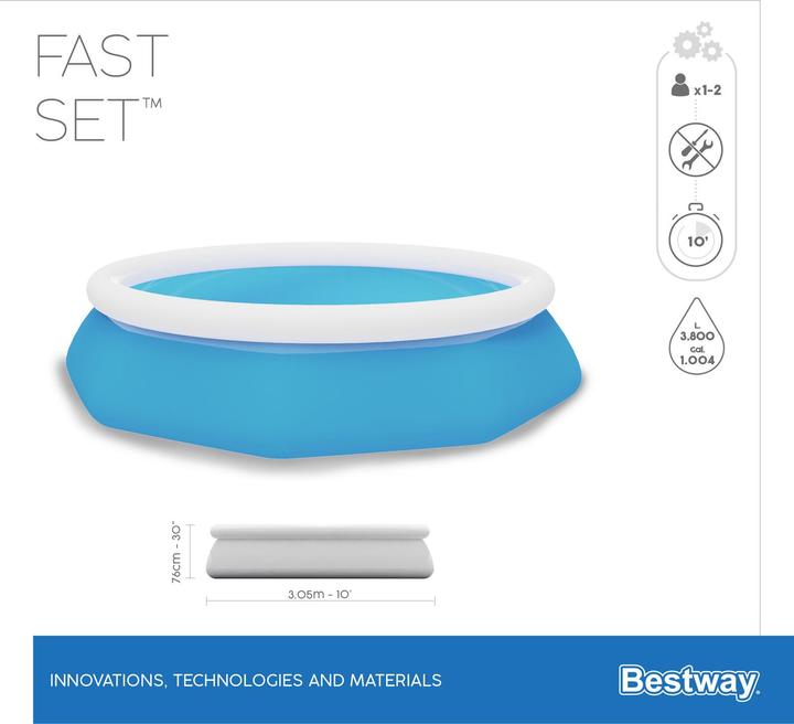 Produktbild Bestway Fast Set (ø 305 x 75 cm)