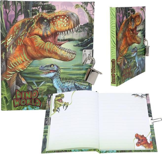 Produktbild Dino World - Diary With Padlock ( 0413244 ) (Speziallineatur)