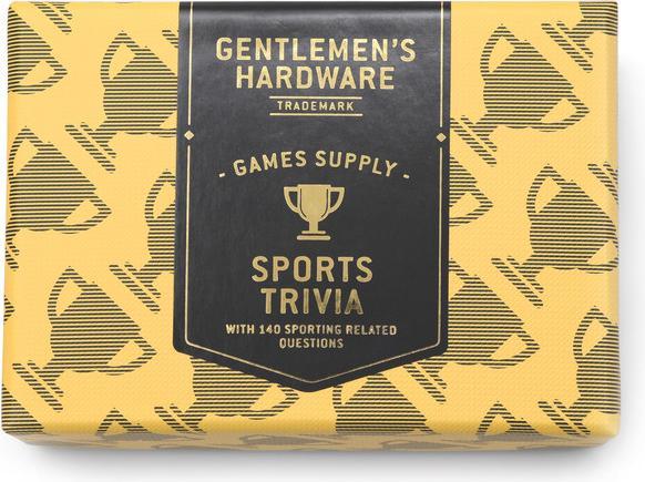 Gentlemen's Hardware Sports Trivia (English)
