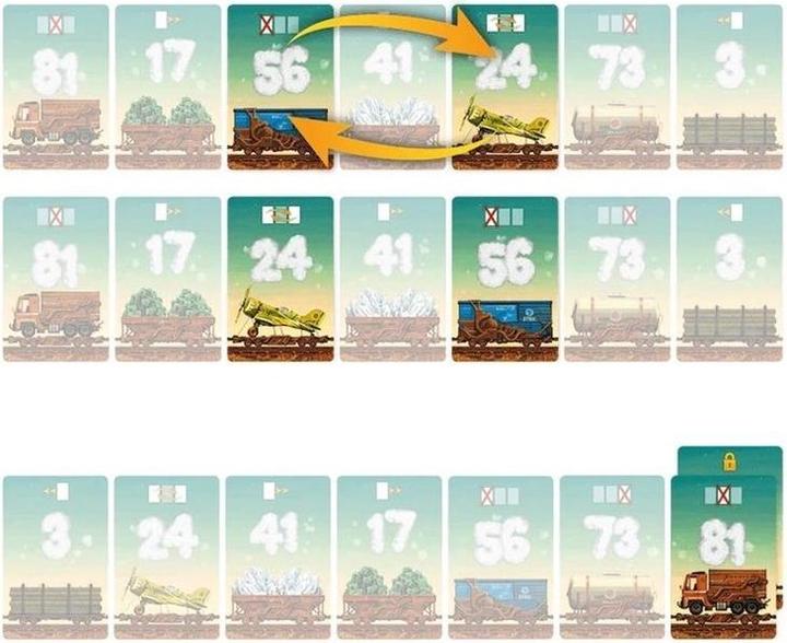 Actual product image Brain Games Board Game Game Of Trains (English)
