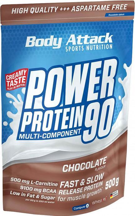Produktbild Body Attack New Power Protein 90 (500g Beutel) (Schokolade, 1 Stk., 500 g)