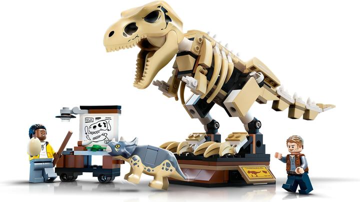 Image du produit LEGO T. Squelette de Rex dans l'exposition de fossiles (76940, LEGO Jurassic World)