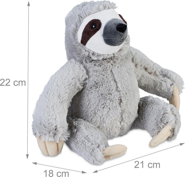 Actual product image Relaxdays Sloth Doorstop (1 Piece, 21 x 18 x 22 cm)