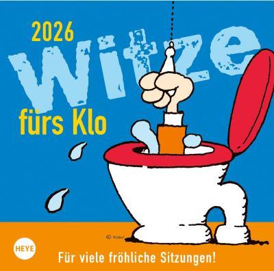 Witze fürs Klo Kalender 2026 (Couverture rigide, Allemand)