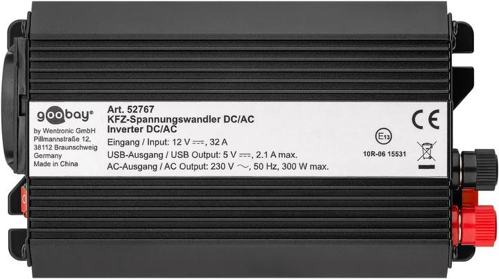 Image du produit Goobay Convertisseur de tension automobile DC/AC