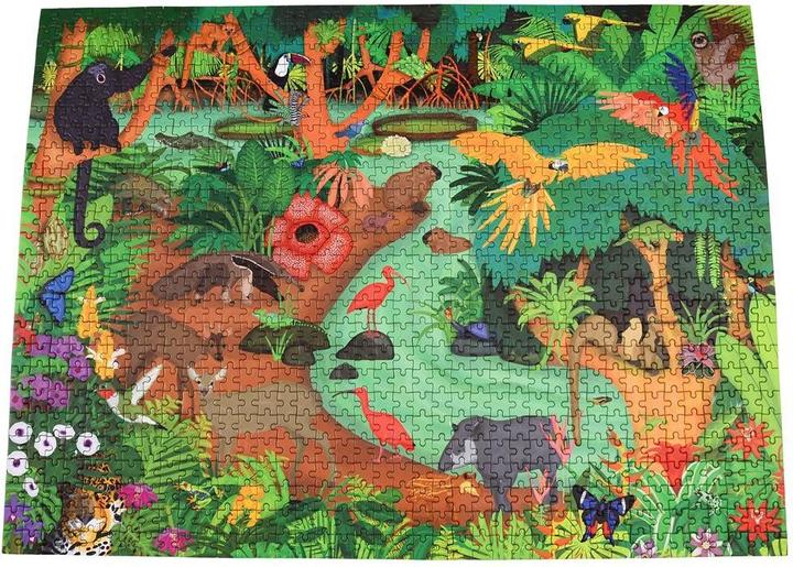 Produktbild Rex London Puzzle 1000 Teile Regenwald (1000 Teile)