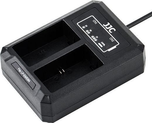 Actual product image JJC Dual USB Charger for Canon LP-E6N
