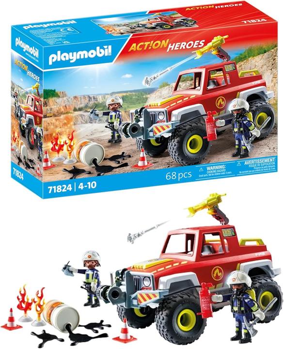 Produktbild Playmobil Feuerwehrtruck (71824, Playmobil Action Heroes)