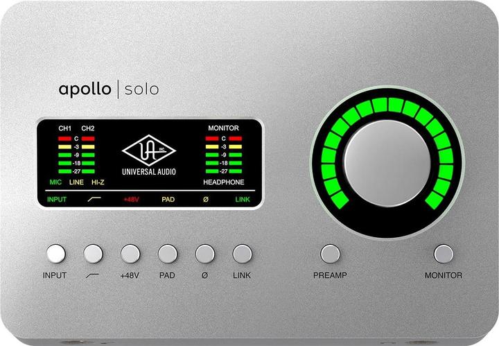 Actual product image Universal Audio Apollo Solo Heritage Edition (Thunderbolt)