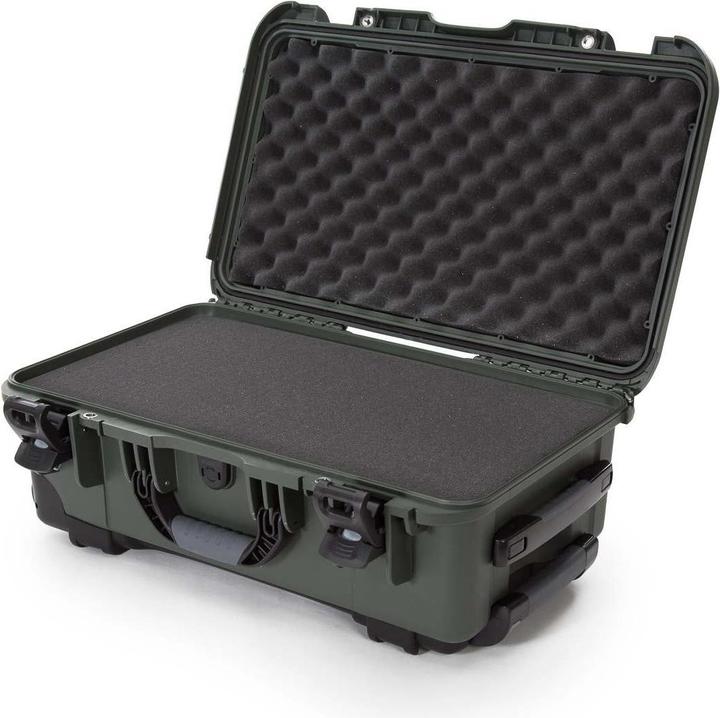 Nanuk Valigia di plastica 935 - con schiuma verde oliva (Borsa per accessori per fotocamere, 28.50 l)