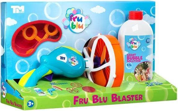 Produktbild Seifenblasen Fru Blu Set Bubble Shooter + Flüssigkeit 0,5l