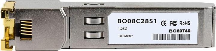 Actual product image BlueOptics Finisar FCLF8522P2BTL Compatible SFP BO08C28S1