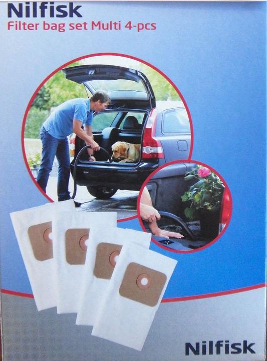 Produktbild Nilfisk Filterbeutel für Multi 4 Stk. (4 x)