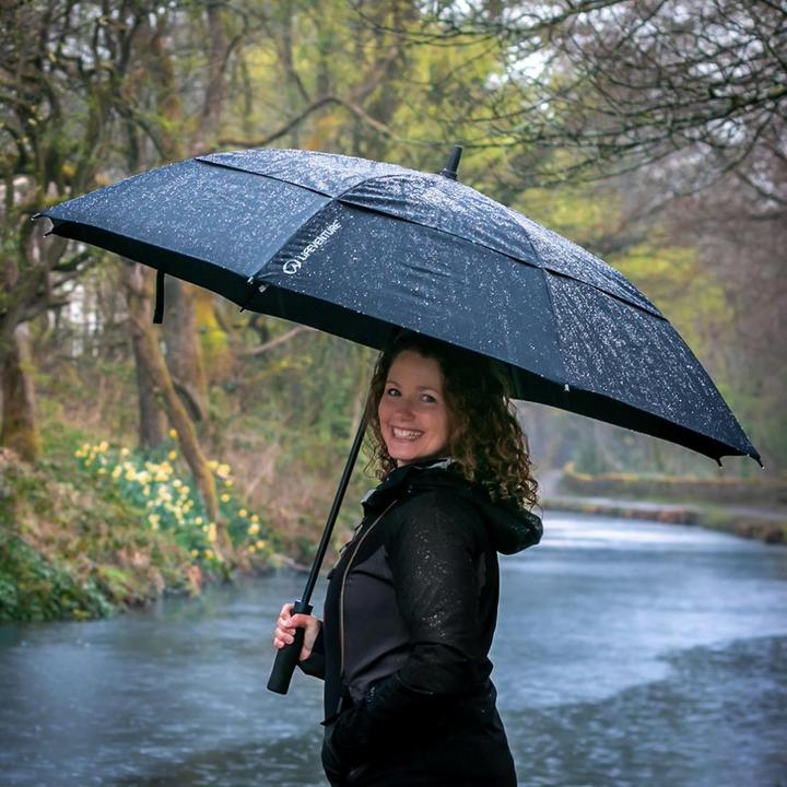 Image du produit Lifeventure Trek Umbrella, Extra Large, Noir