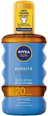NIVEA Sun Protect & Bronze SPF20 200 ml (Sonnenöl, SPF 20)