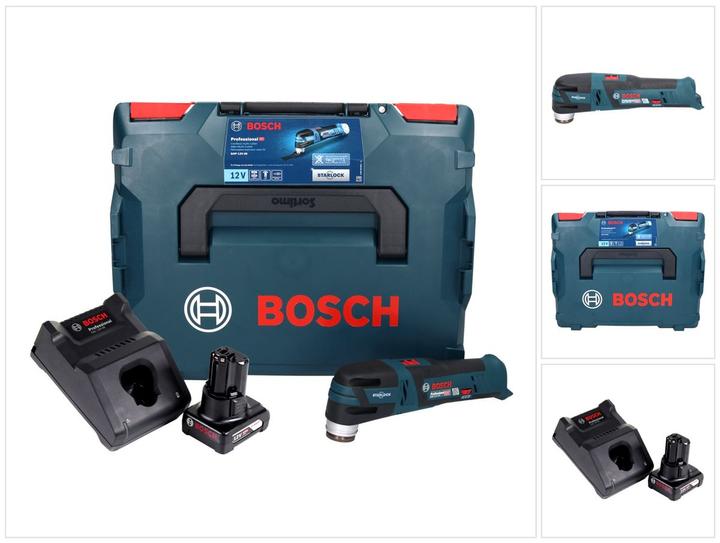 Produktbild Bosch Professional Bosch GOP 12V-28 Professional Akku Multi Cutter 12 V Brushless + 1x Akku 6,0 Ah + Ladegerät + Tauchs