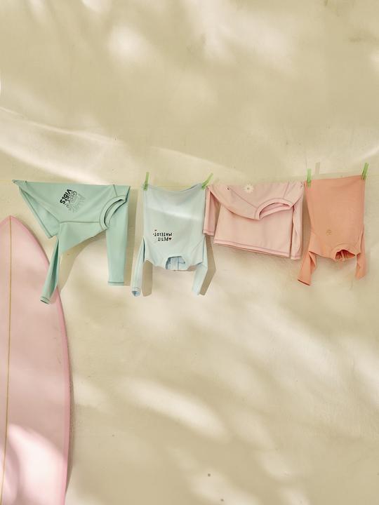 Vertbaudet Mädchen Badeshirt mit UV-Schutz Oeko-Tex