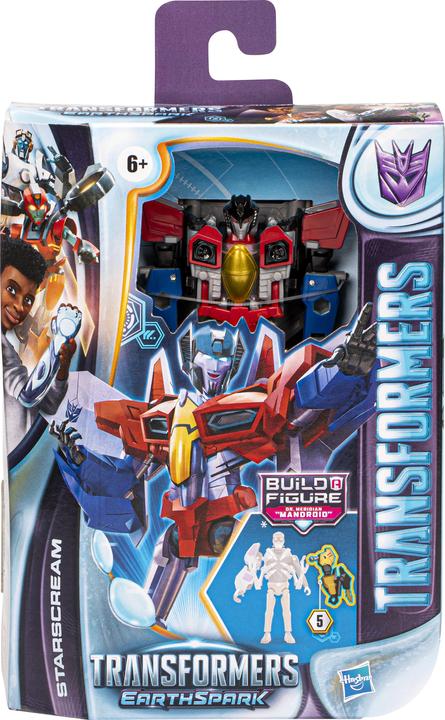 Actual product image Hasbro Transformers - Earthspark Deluxe Class - Starscream