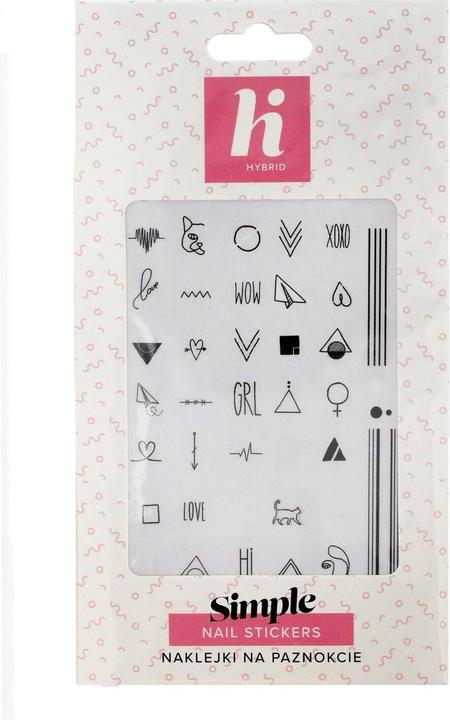 Hi Nailart Aufkleber Einfach 1pc