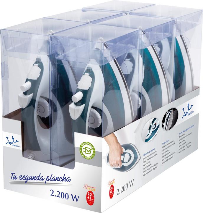 Actual product image Jata Steam iron PL120 2200 W (230 W, 99 g/min)
