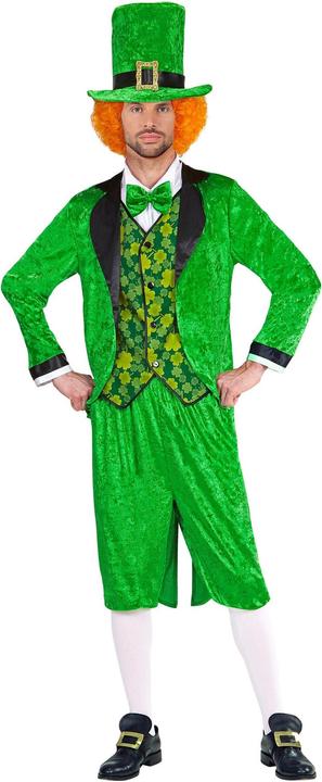 Actual product image Widmann LEPRECHAUN - ST. PATRICK'S DAY KOBOLD (tailcoat with waistcoat, collar with bow tie, trousers (XL)