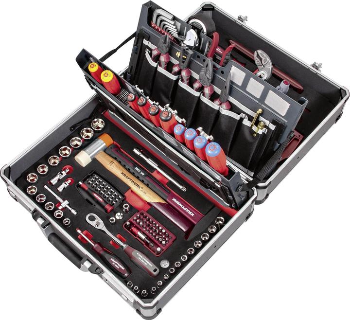 Actual product image Kraftwerk Service tool case, PB+NWS (154 pieces)