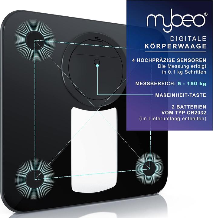 Produktbild CSL Digitale Körperwaage (150 kg)