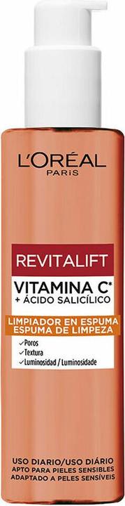 Produktbild L'Oréal Paris Revitalift Vitamin C Salicylsäure schäumender Reiniger 150ml (Reinigungsschaum, 150 ml)