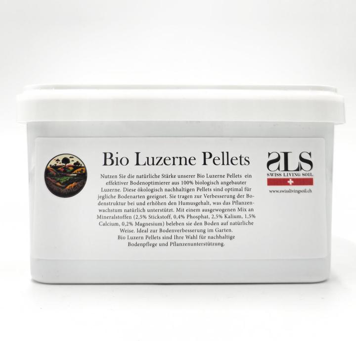 Swiss Living Soil Bio Luzerne Pellets 1.5kg (1.66 kg)