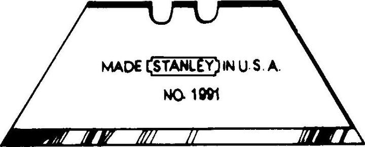 Produktbild Stanley Klinge Trapez normal 1991 (Ersatzklinge)