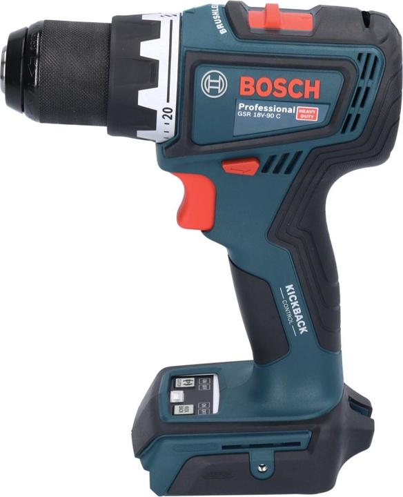Produktbild Bosch Professional Akku-Bohrschrauber GSR 18V-90 C (2x4.0Ah ProCore, GAL 18V-40, L) (Akkubetrieb)