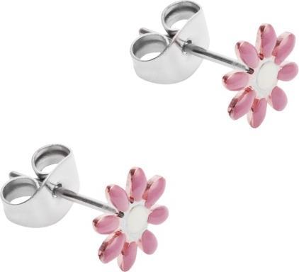 Immagine prodotto HCA Orecchini a perno - Flower Power,Rosa.607391 (Acciaio inossidabile)