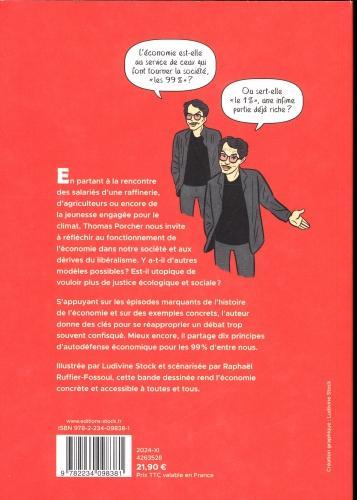 Produktbild Stock L'économie pour les 99% (Französisch, Stock Ludivine, Porcher Thomas, 2024)