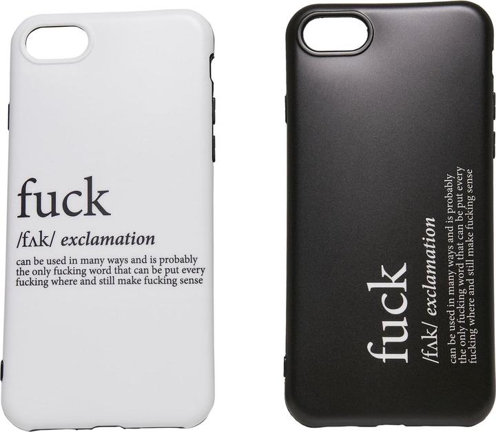 Immagine prodotto Mister Tee Fuck I Phone 6/7/8 Phone Case Set (Apple iPhone 7, Apple iPhone 6, Apple iPhone 8)