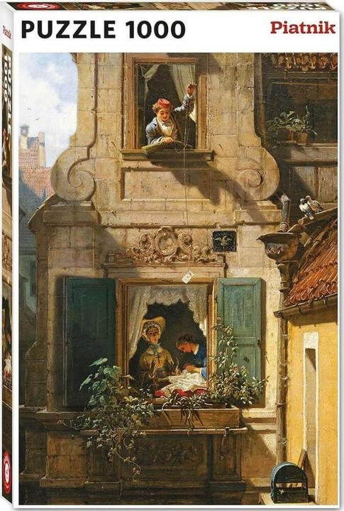 Produktbild Piatnik Spitzweg "Der abgefangene Liebesbrief", Puzzle, 1000 Teile (1000 Teile)