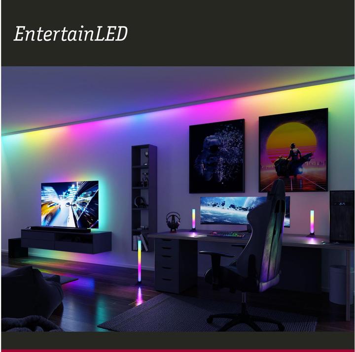 Immagine prodotto Paulmann EntertainLED USB TV Stripes RGB (RGB, 200 cm, Interno)