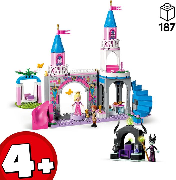 Actual product image LEGO Aurora's Castle (43211, LEGO Disney)