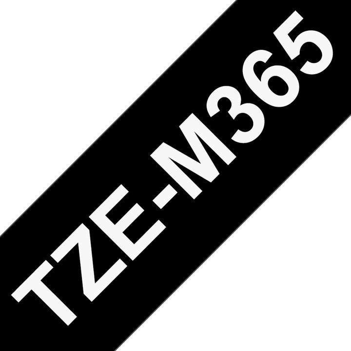 Actual product image Brother TZe-M365 Matt (3.60 cm, Black)