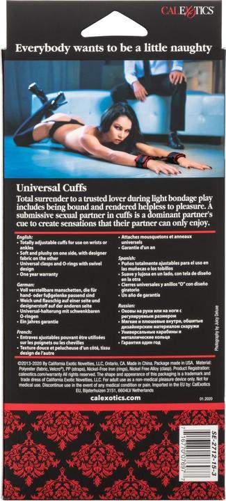 Actual product image CalExotics Scandal Universal Cuffs