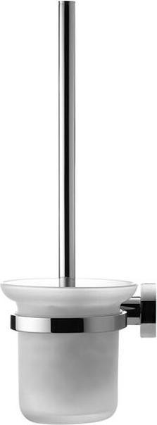 Duravit Brush set D-CODE for wall mounting, glass matt chrome