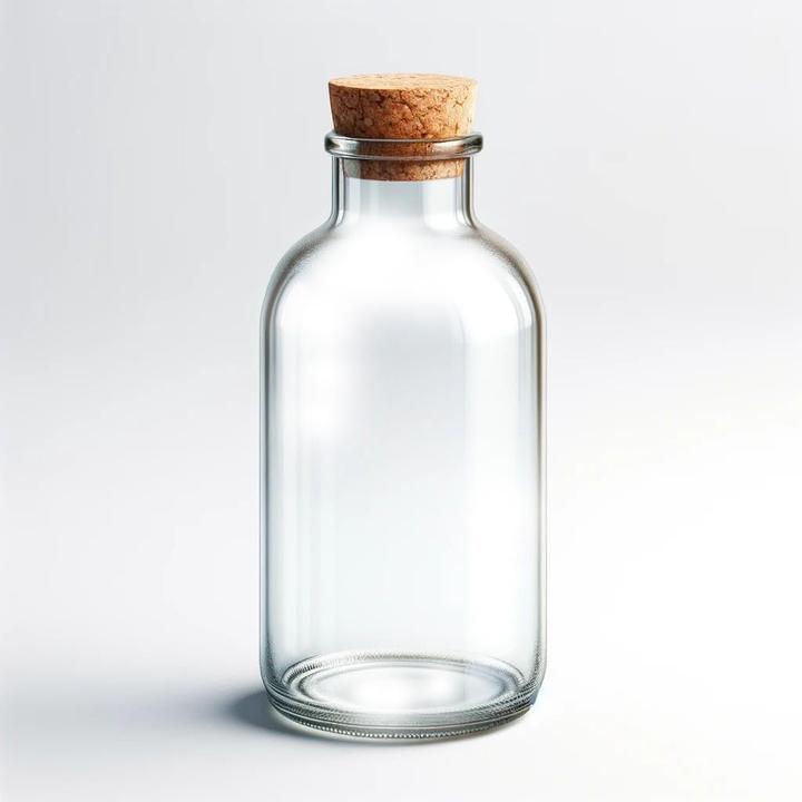 Produktbild Casavetro 25 x Mini Glasflaschen mit Korken (25 Stk., 0.10 l)