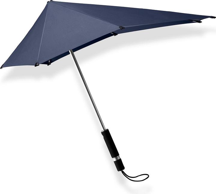Senz Original Long Stick Storm Regenschirm, Midnight Blau