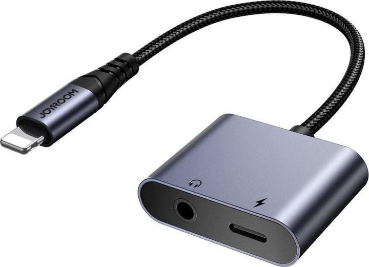 Joyroom SY-L01 Lightning zu Lightning / 3,5-mm-Miniklinken-DAC-Adapter 2 in 1 (Lightning, 3.5mm Klinke)