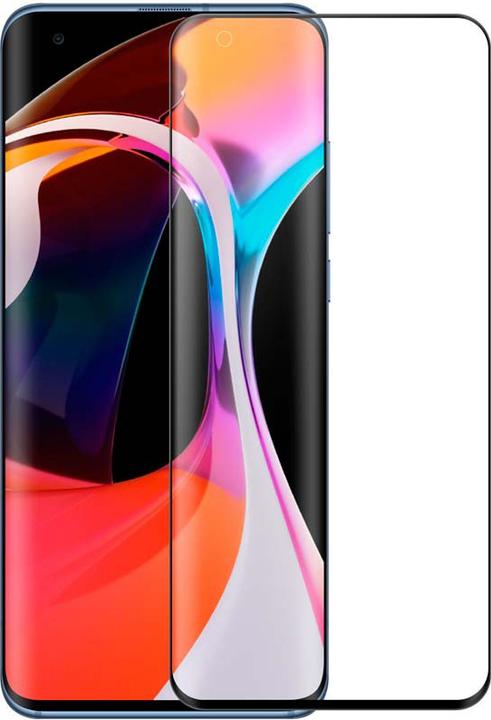 Actual product image PhoneLook 3D Tempered Glass Full Screen Display Protection Glass with Black Frame (1 Piece, Xiaomi Mi 10)