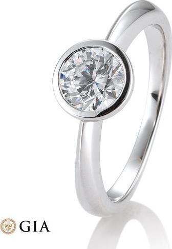 Breuning Ring Zarge 0,80-1,50 ct. (50, 585/14 K Gold)